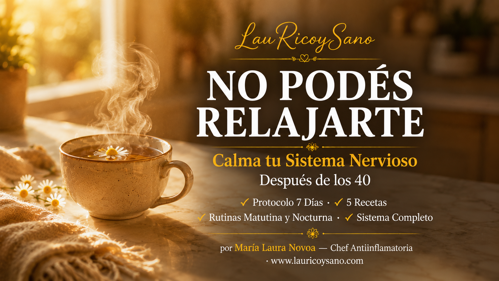 No Podés Relajarte Aunque No Pase Nada Grave — Calma tu Sistema Nervioso Después de los 40